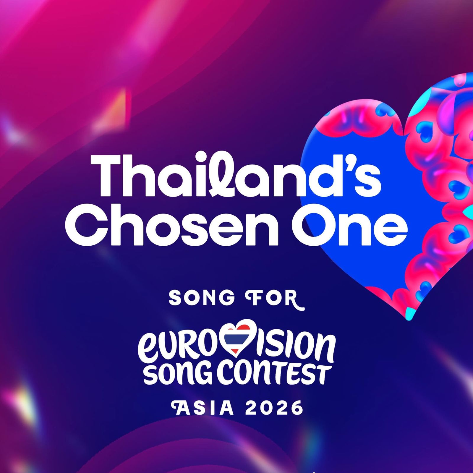 Thailand's Chosen One will select Thailand's song for Eurovision Song Contest Asia